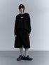 nyke × MINE × Cycle THROW UP LONG SLEEVE TEE -BLACK-